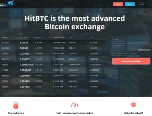 HitBTC: Angebot, Gebühren und Eigenschaften